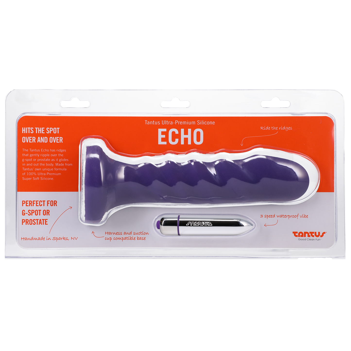 Tantus Silicone Echo Silicone Vibrator