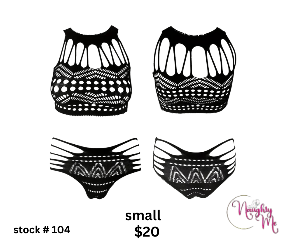 Mesh fashion Slim Lingerie Set
