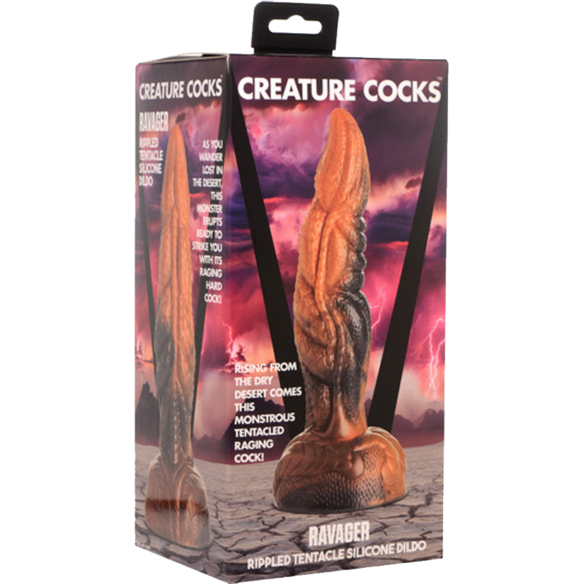 Creature Cocks Ravager Rippled Tentacle Dildo