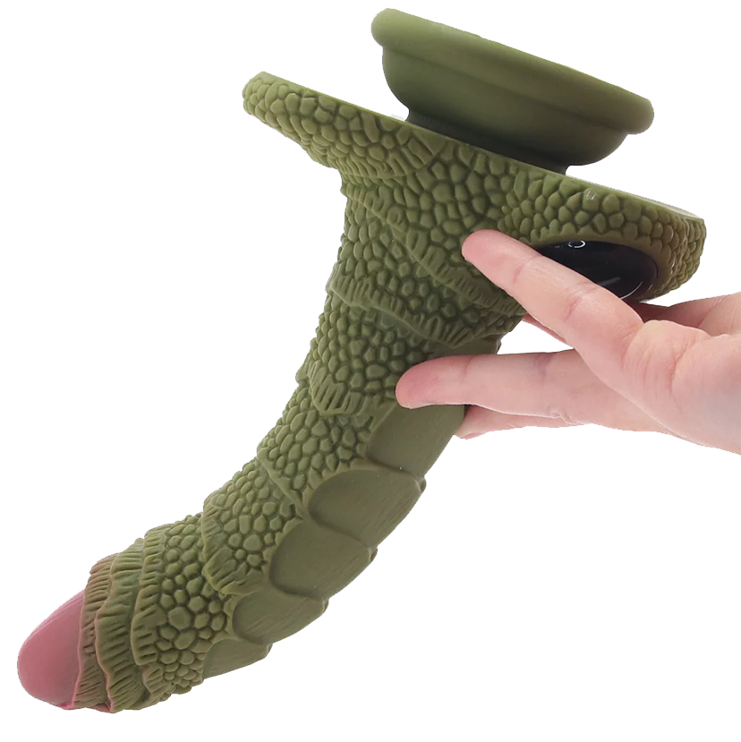 Creature Cocks Swamp Monster Green Scaly Dildo