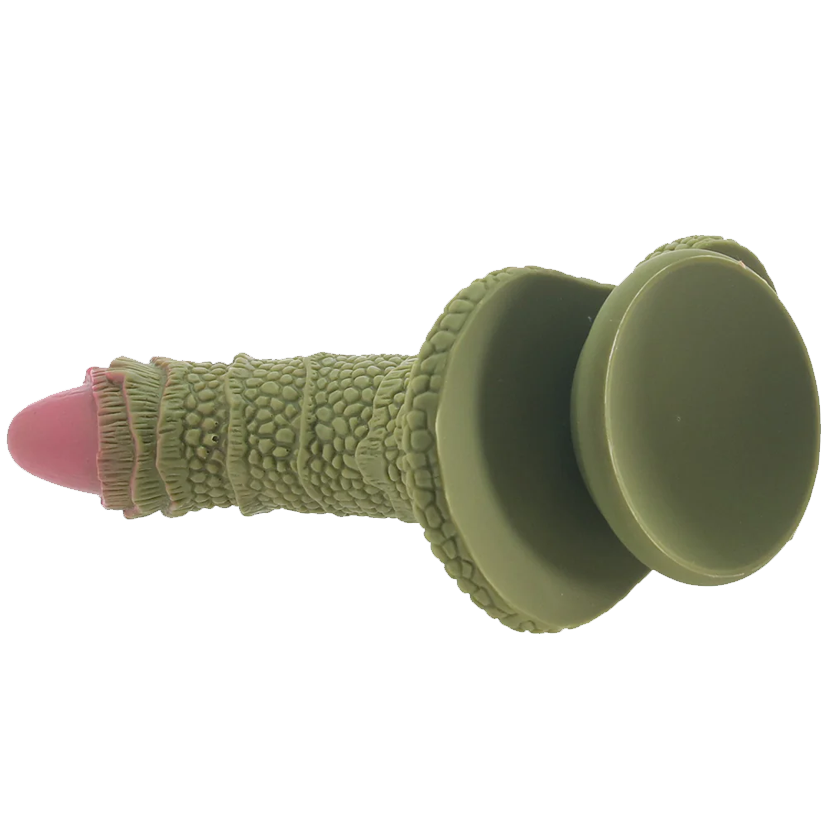 Creature Cocks Swamp Monster Green Scaly Dildo