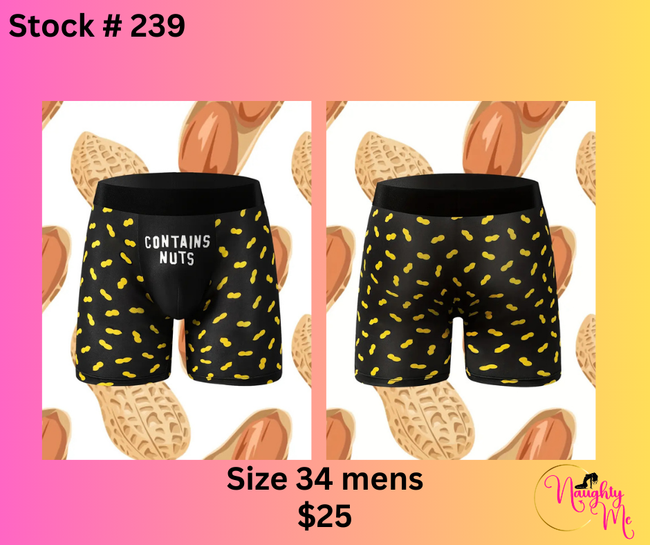 Men's Contains Nuts Boxers