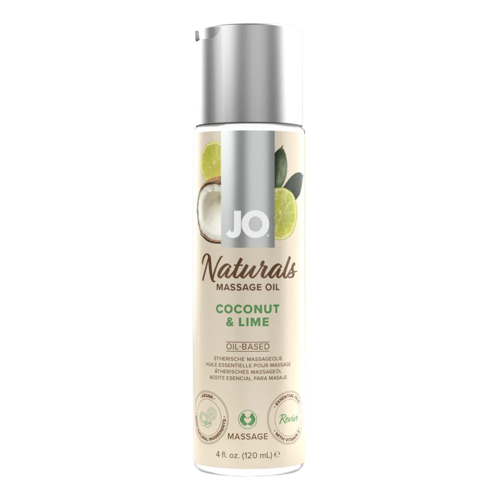 System JO Naturals Massage Oil -4 floz / 120 mL