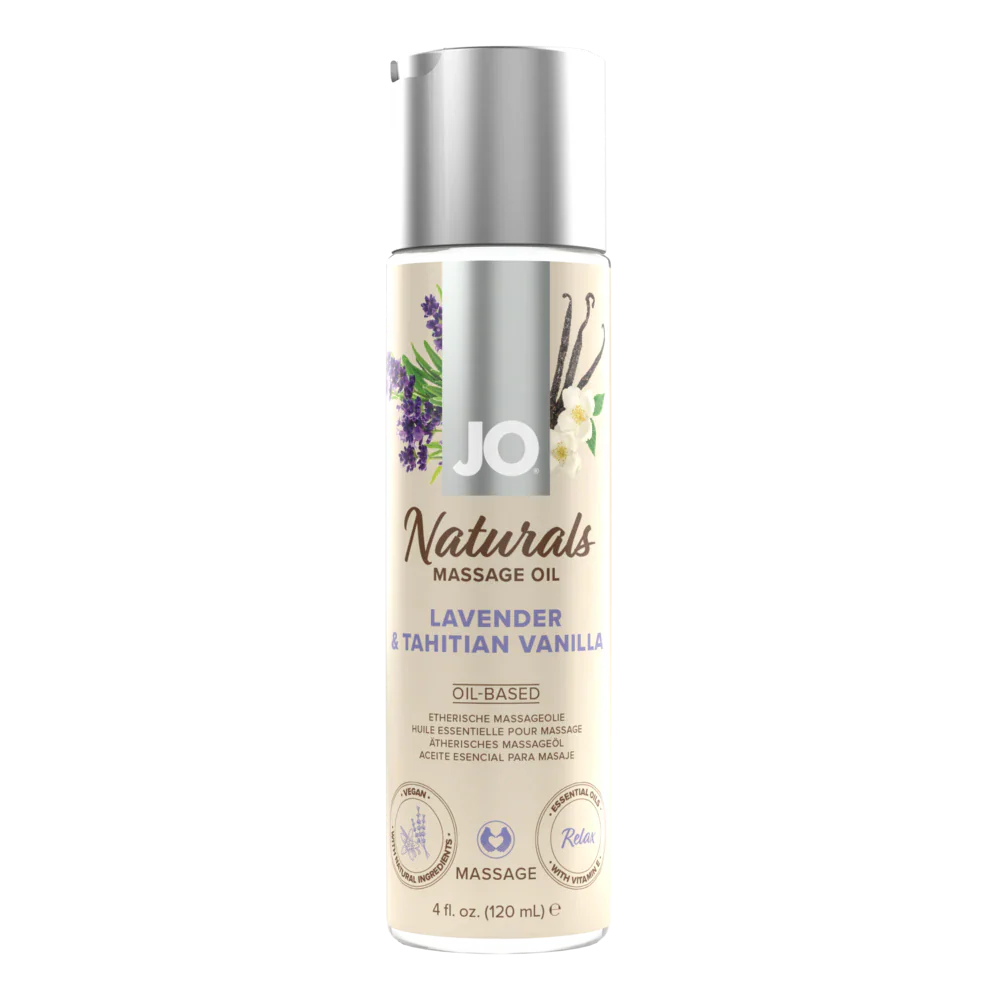 System JO Naturals Massage Oil -4 floz / 120 mL
