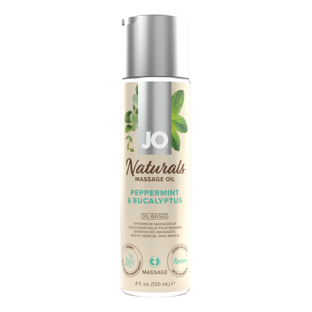 System JO Naturals Massage Oil -4 floz / 120 mL