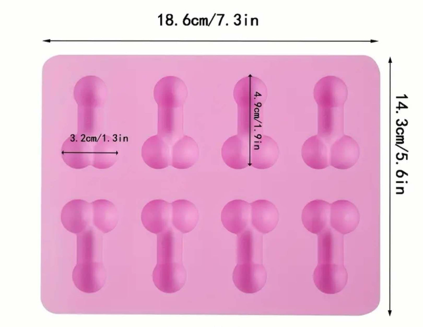 Novelty Silicone Ice Cube & Candy Mold – Fun and Unique Party Molds