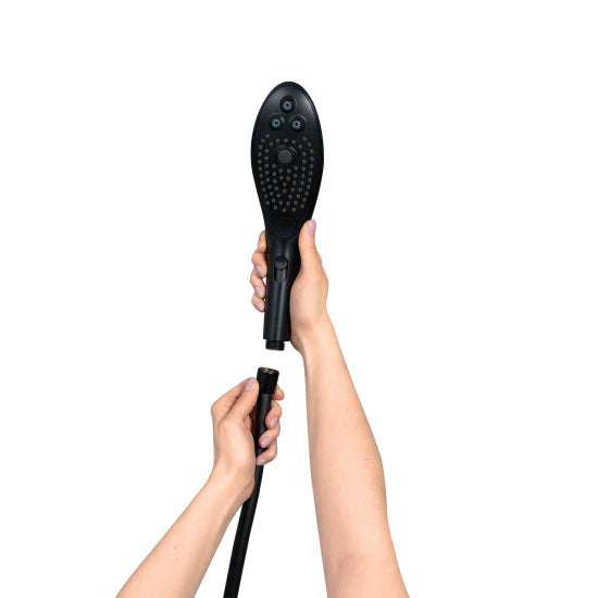 Womanizer Wave Shower Head Massager in Black