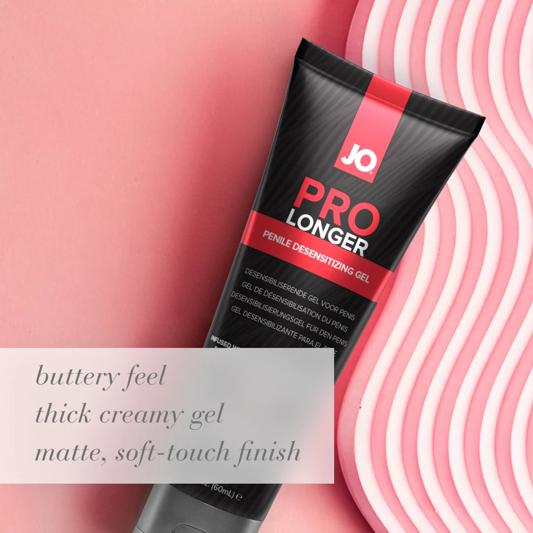 JO Prolonger Gel - Benzocaine Free - Desensitizer 2 floz / 60 mL