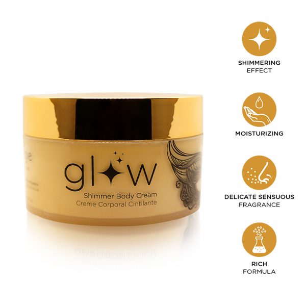 Orgie Glow Shimmer Body Cream - 250 ml