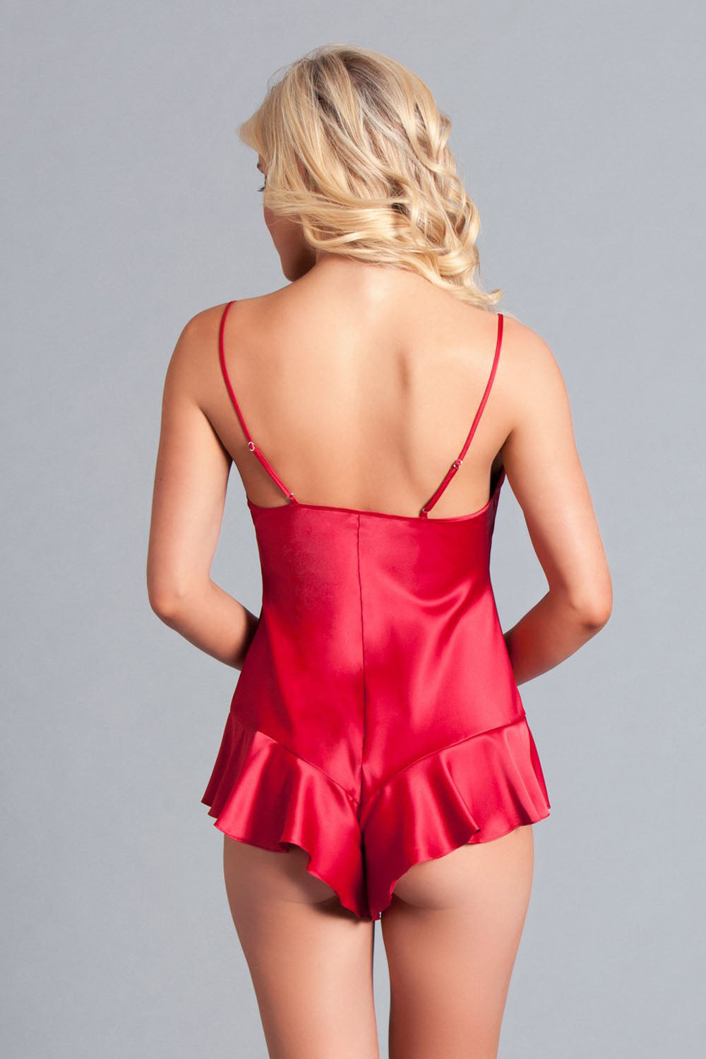 Martina Romper - Small/medium - Red