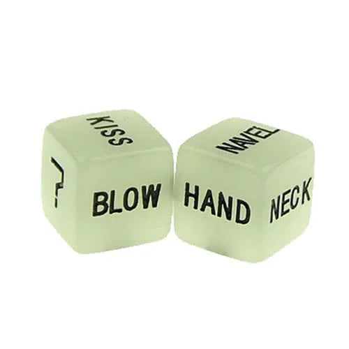 Glow In The Dark Love Dice