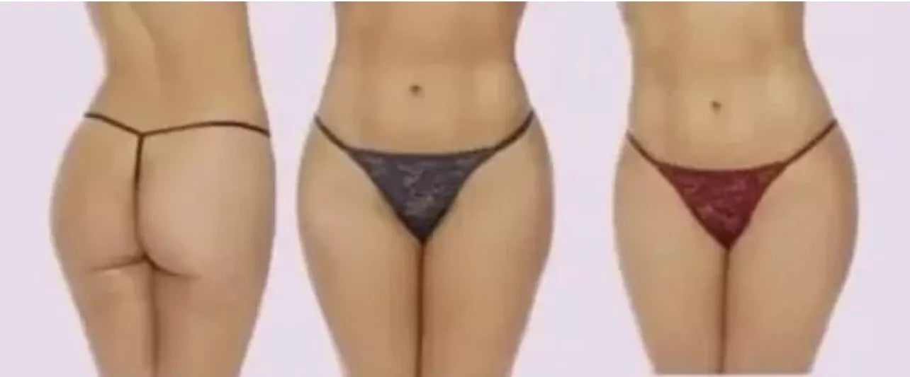 Set of 3 Hollywood Hues G - String Panty