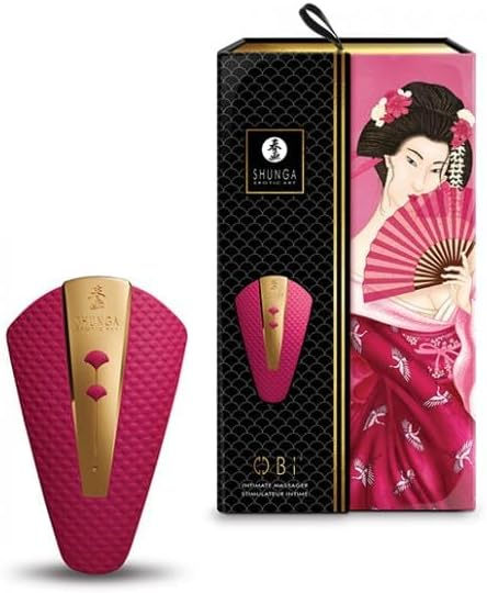 Shunga Obi Lay-On Vibrator -Raspberry