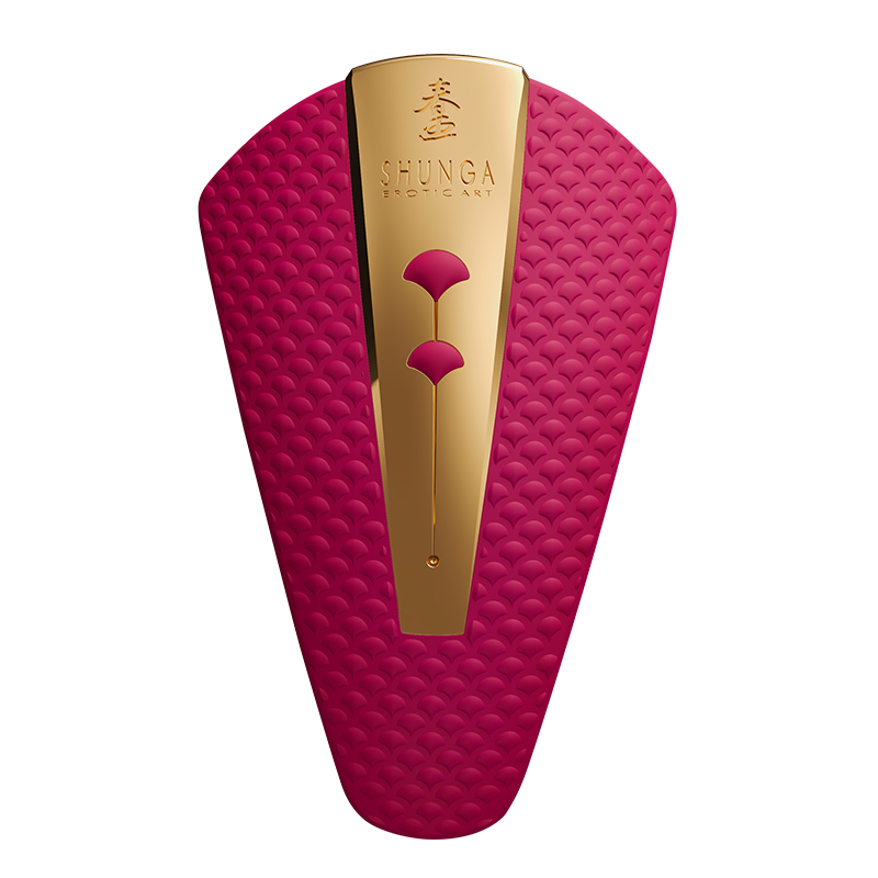 Shunga Obi Lay-On Vibrator -Raspberry