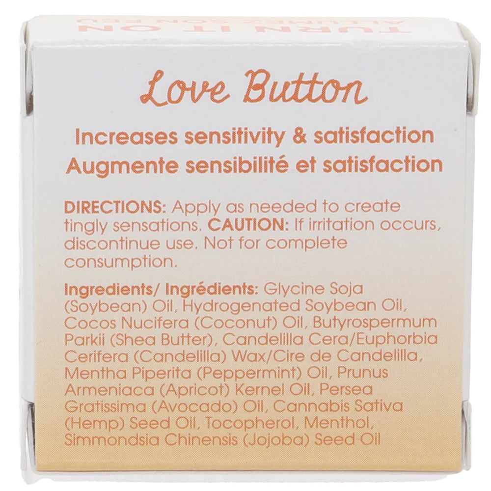 Love Button Arousal Balm in .3oz/8.5g Earthly Body