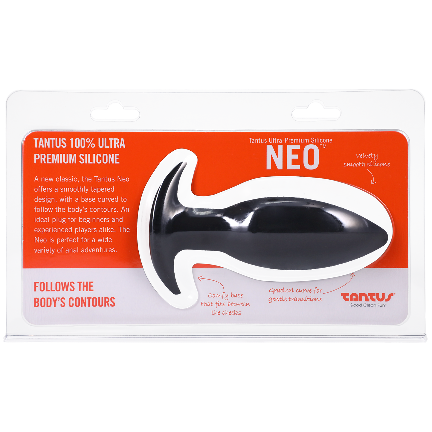 Tantus Silicone Neo Silicone Butt Plug