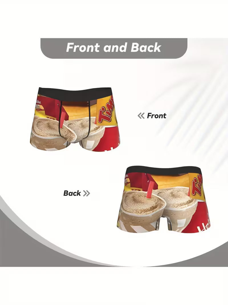 Coffee Themed Boxer Briefs
