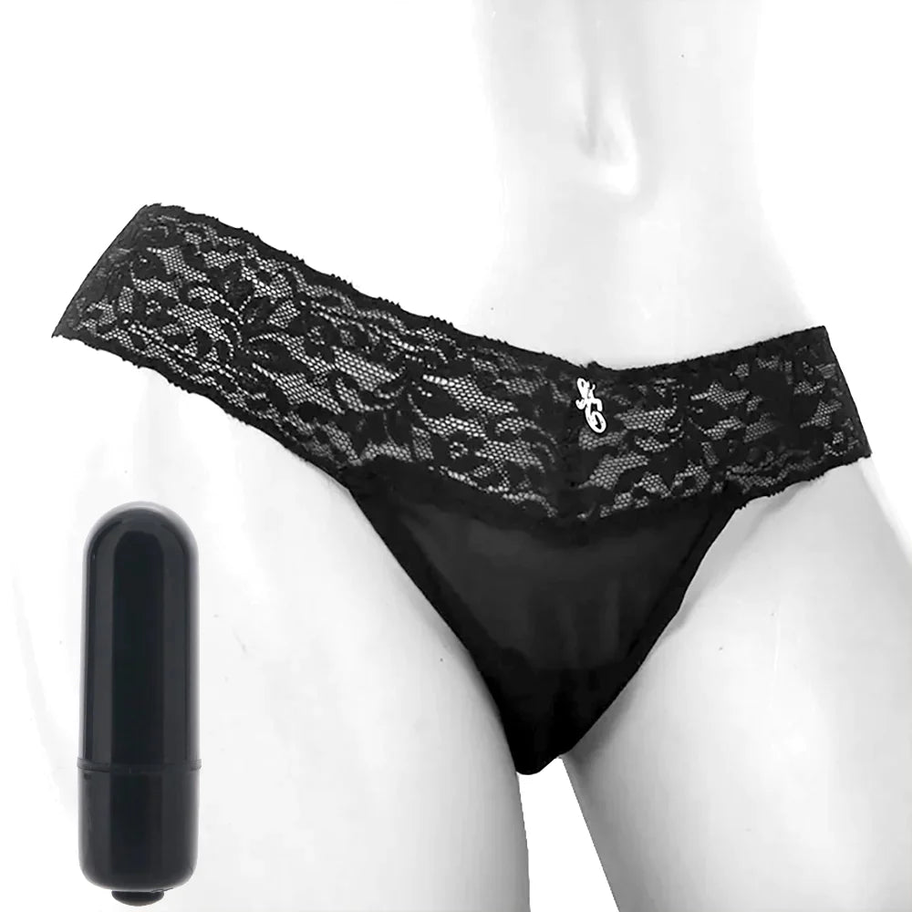 Vibrating Panties with Hidden Vibe Pocket