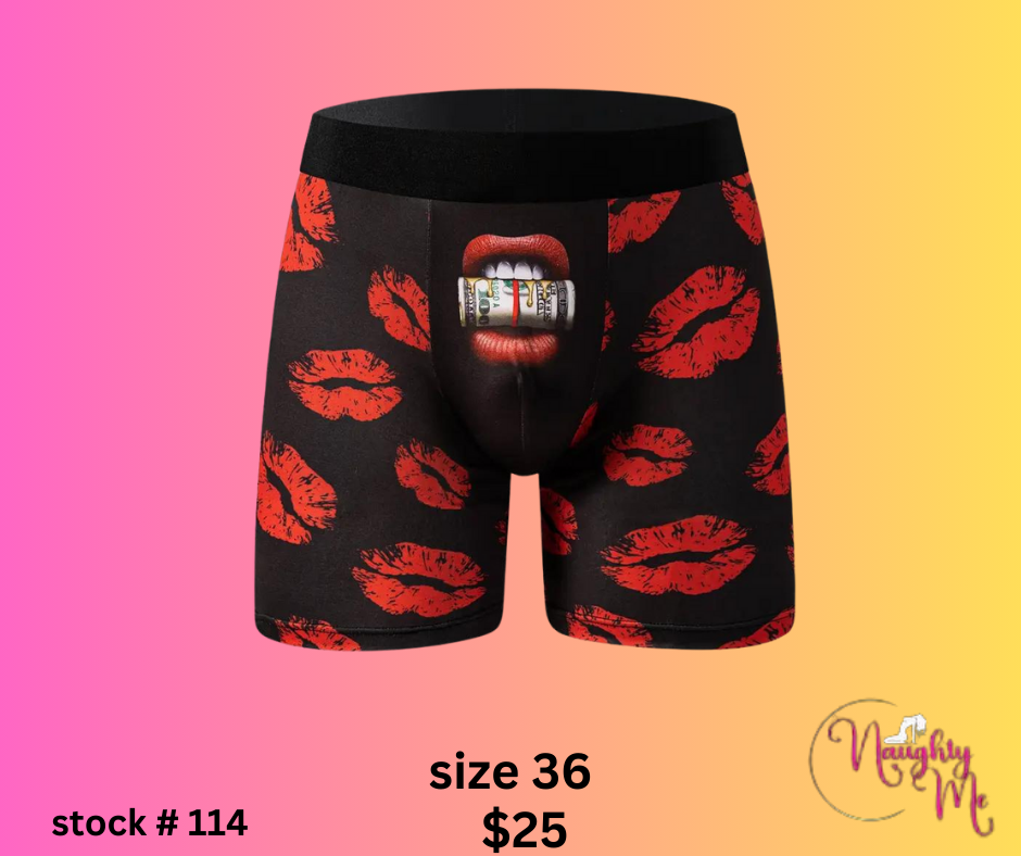 LIPS/MONEY ROLL BOXERS