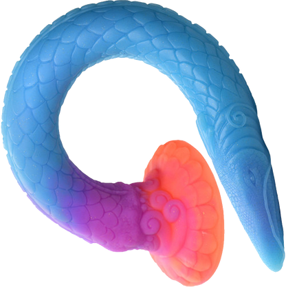 Creature Cocks Makara Glow in the Dark Snake Dildo