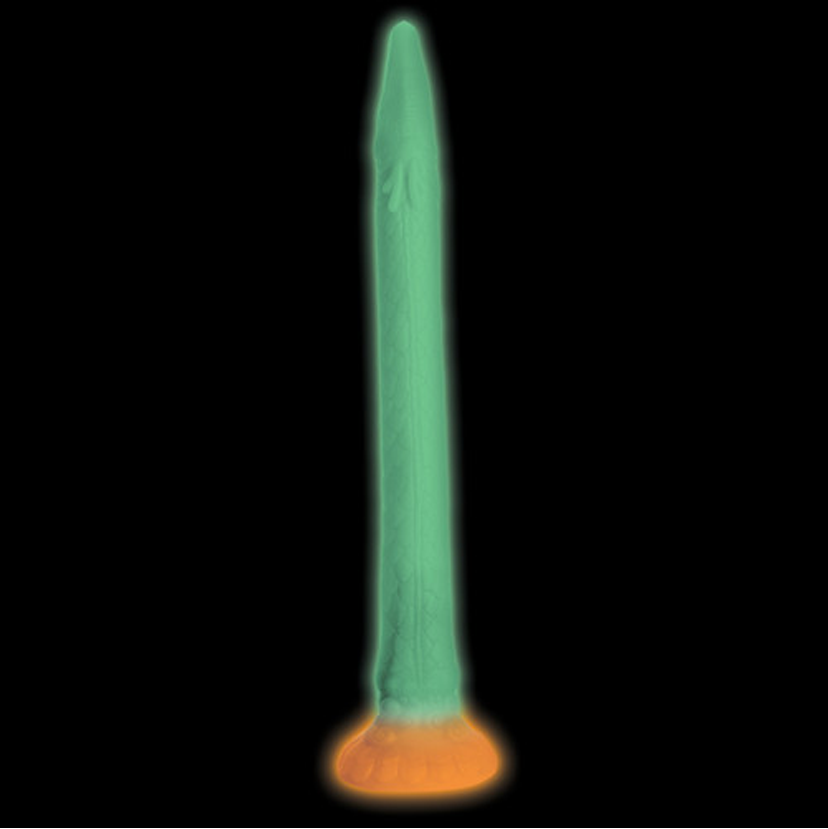 Creature Cocks Makara Glow in the Dark Snake Dildo