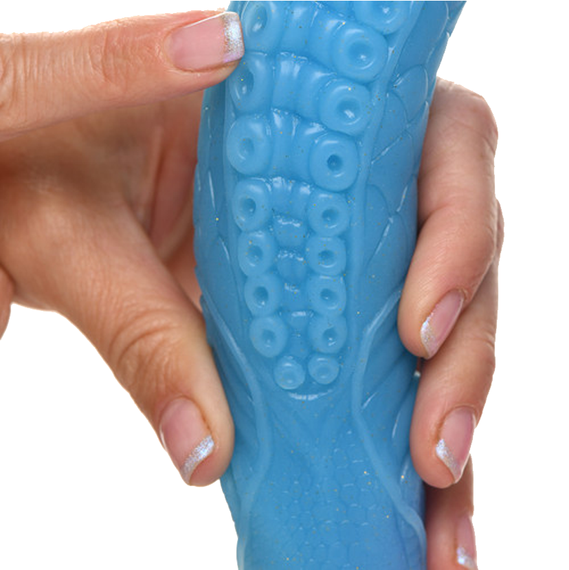 Creature Cocks Makara Glow in the Dark Snake Dildo