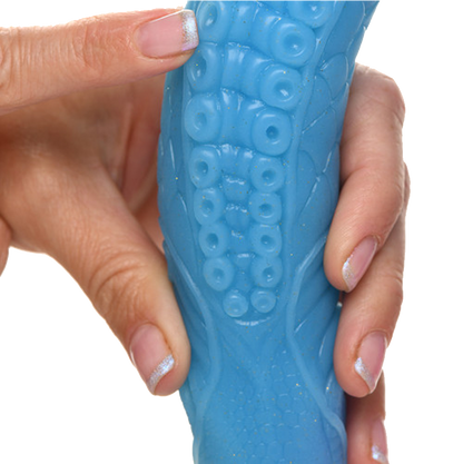 Creature Cocks Makara Glow in the Dark Snake Dildo