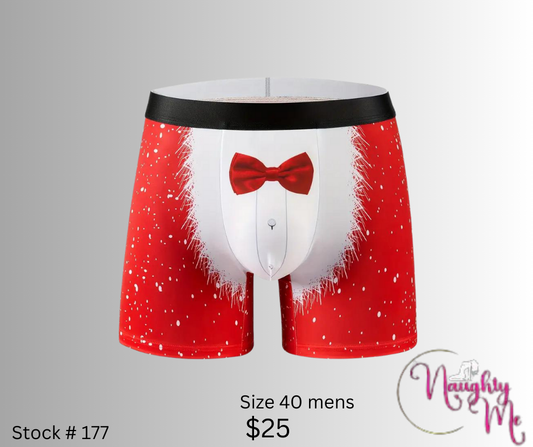 Men Christmas Boxer Briefs Underwear