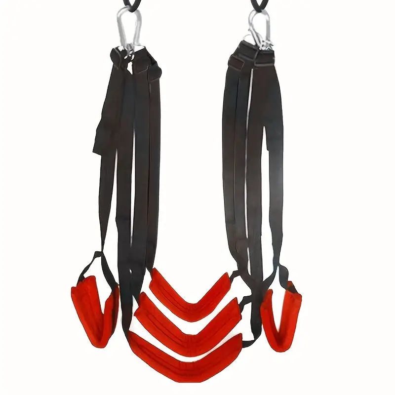 1pc Upgrade Sex Swing Male And Female Sex Toys, BDSM Binding Bondage Split Leg Strap, Couple Flirting Door Swing, Leg Pad Hanging Erotic Swing Couple Sex Toy