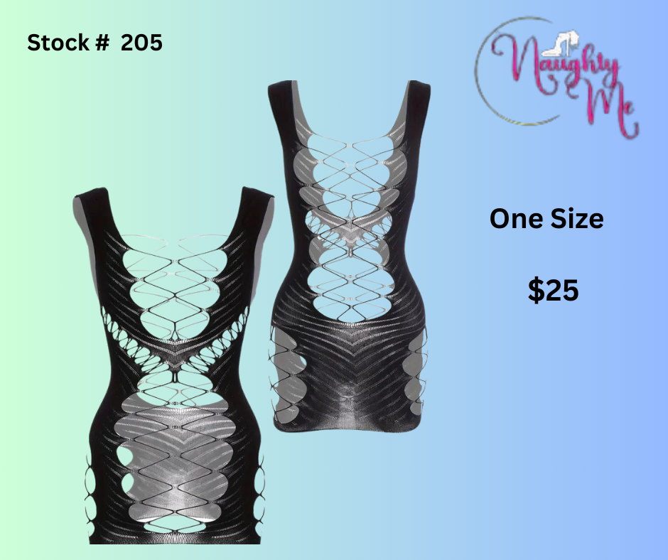 Bodycon Dress Fishnet