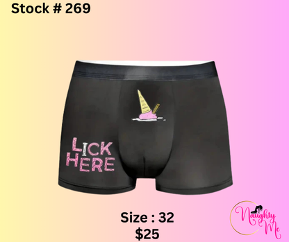 Men's Ice cream Print Boxers