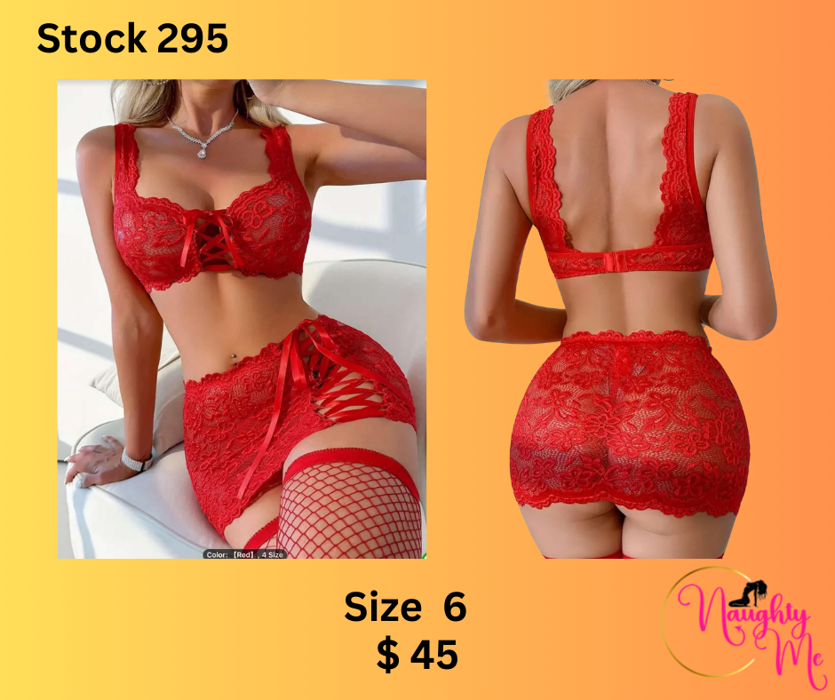 2Pc Halter Skirt, Thong