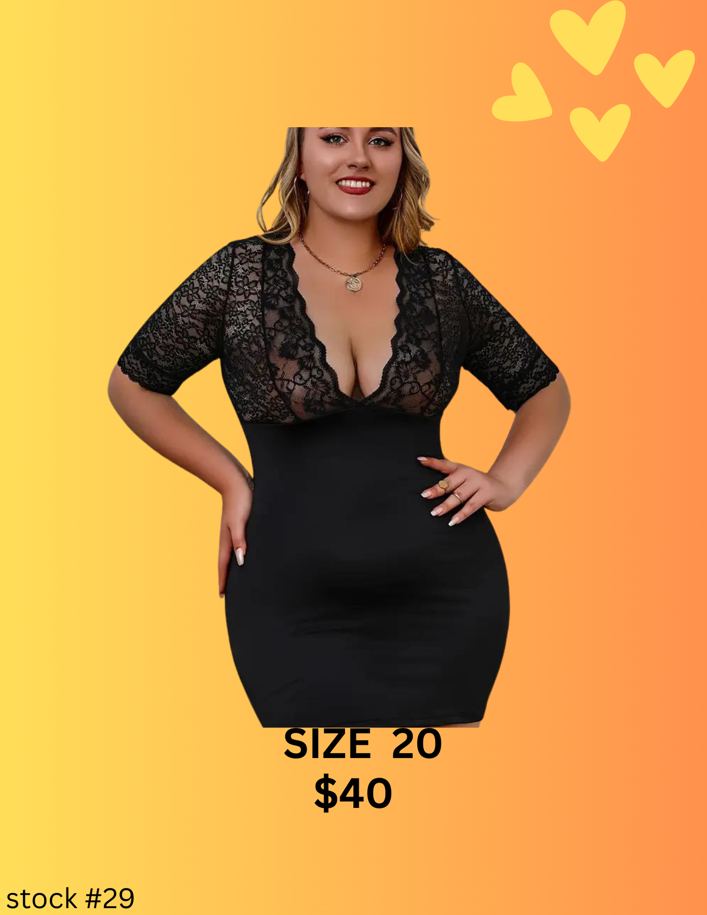 Sexy Black Lingerie Dress