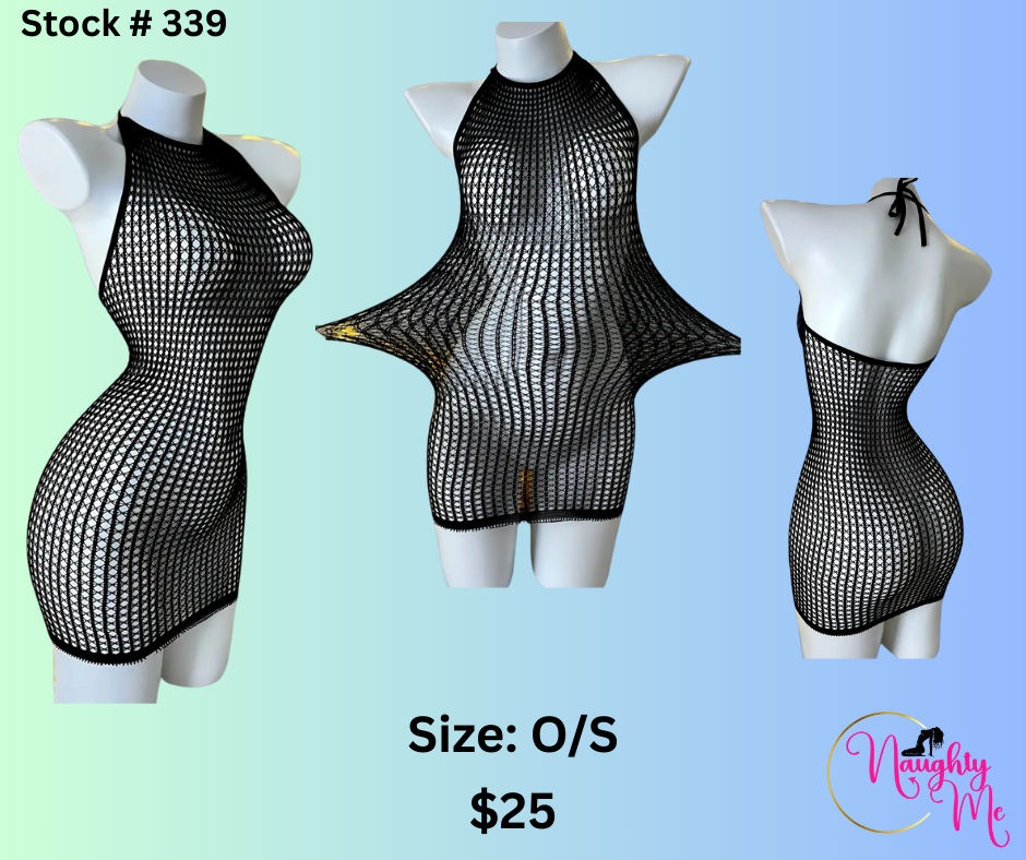 BLACK HIGH STRETCH MESH