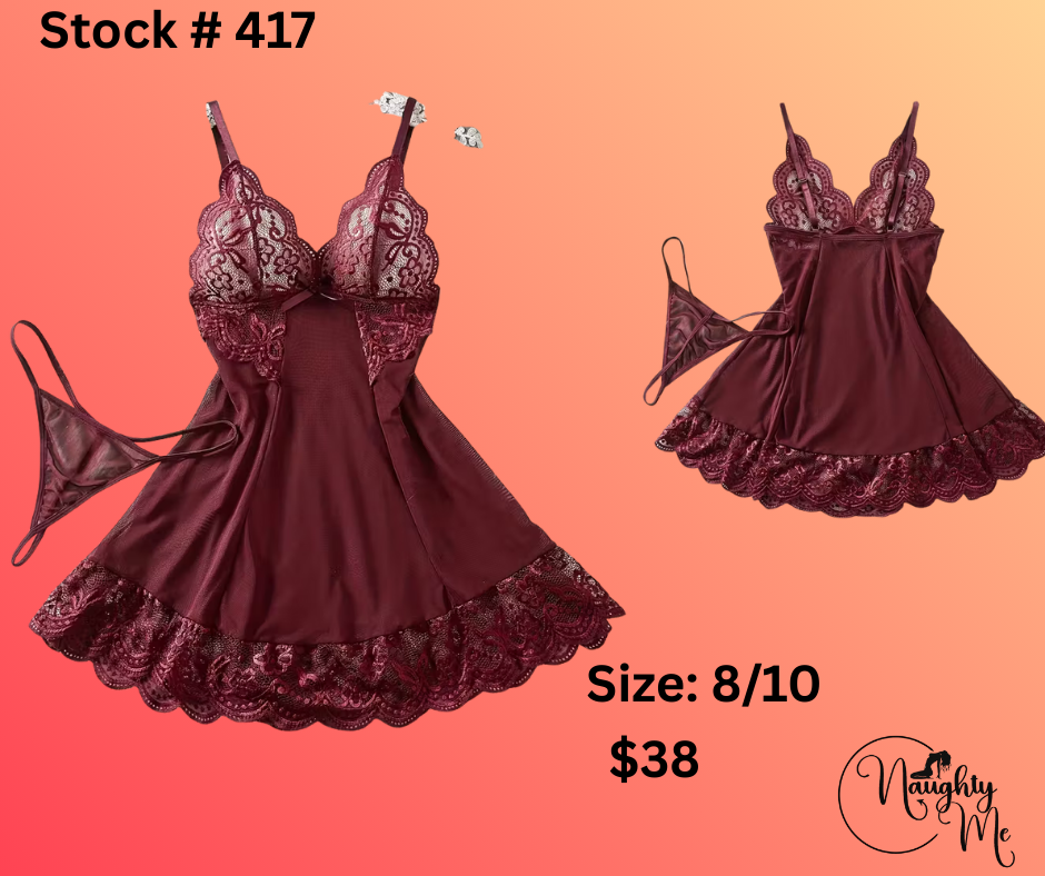 LACE/SHEER  BABYDOLL