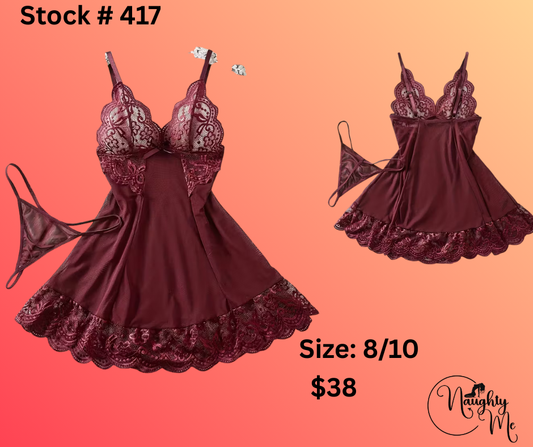LACE/SHEER  BABYDOLL