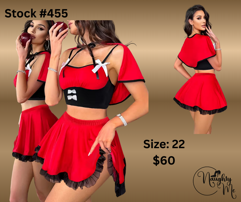 Red/Black 3 piece set