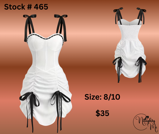 VINTAGE WHITE WITH BLACK ACCENTS