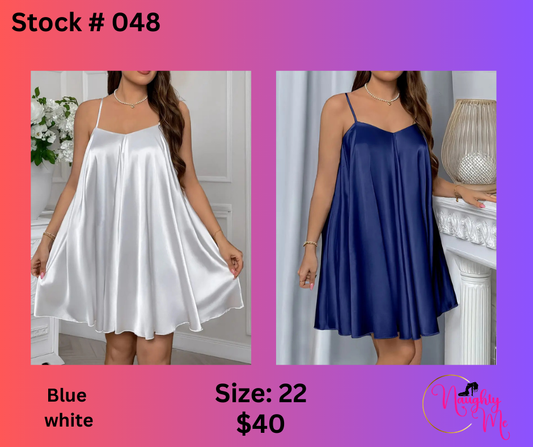 Satin Night Dress