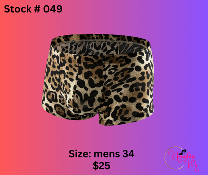 Men's Underwear Fashion Leopard Print
