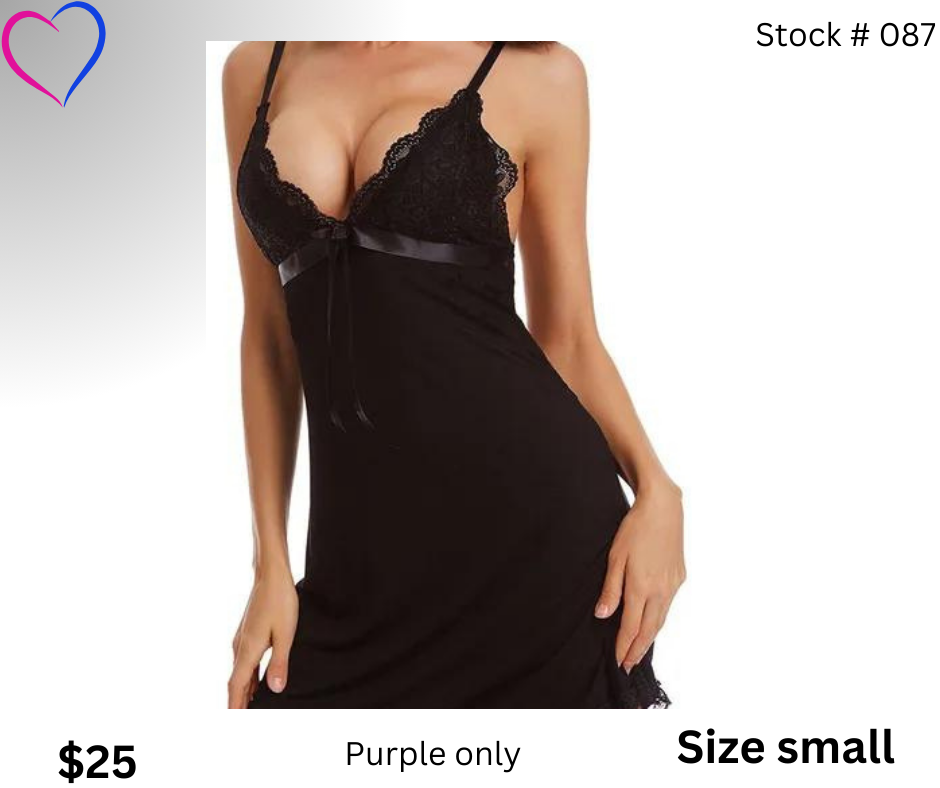 Sexy Women's Lingerie Cotton Blend Chemise Nightgown Sleepwear