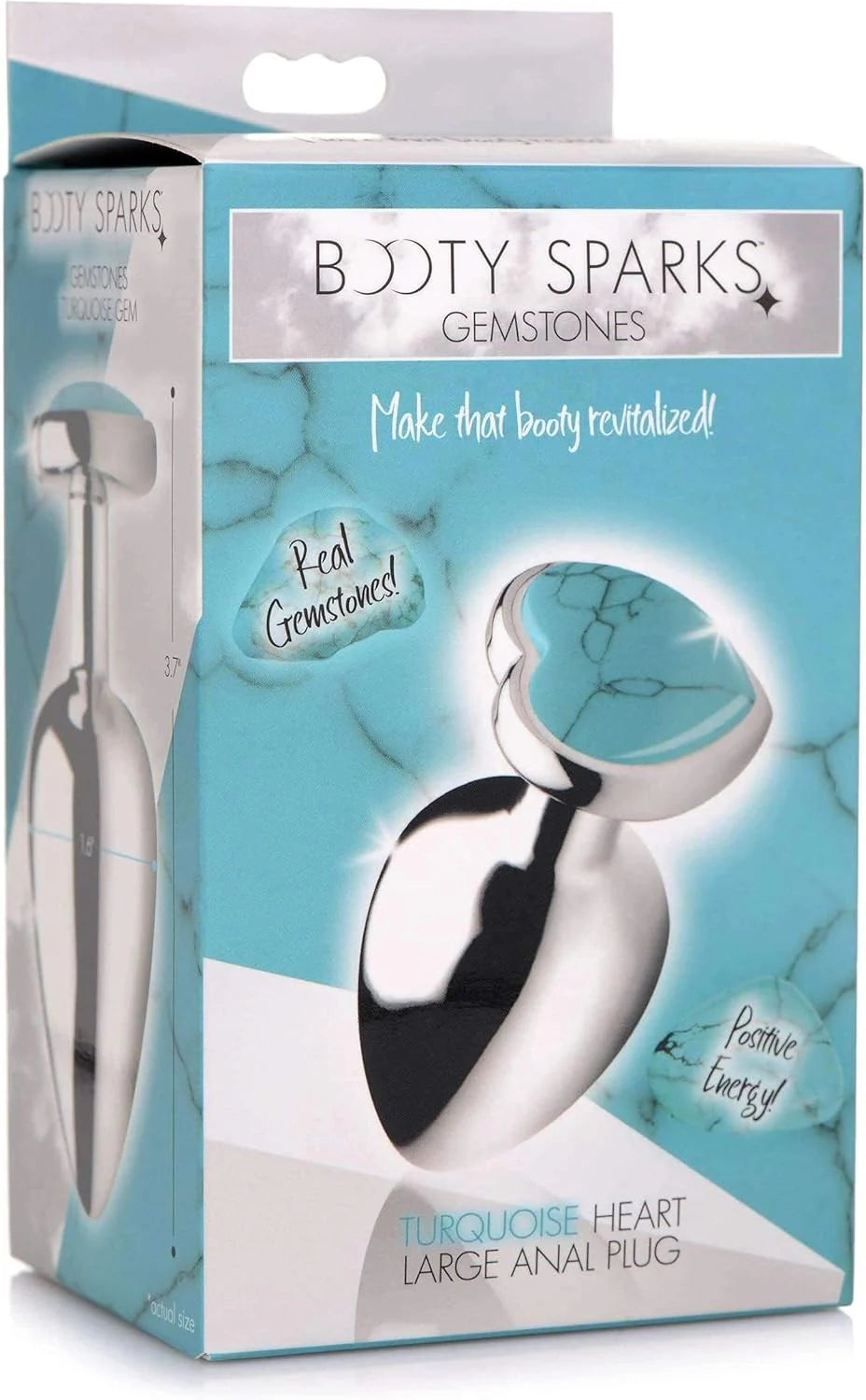 Genuine Heart-Shaped Turquoise Gem