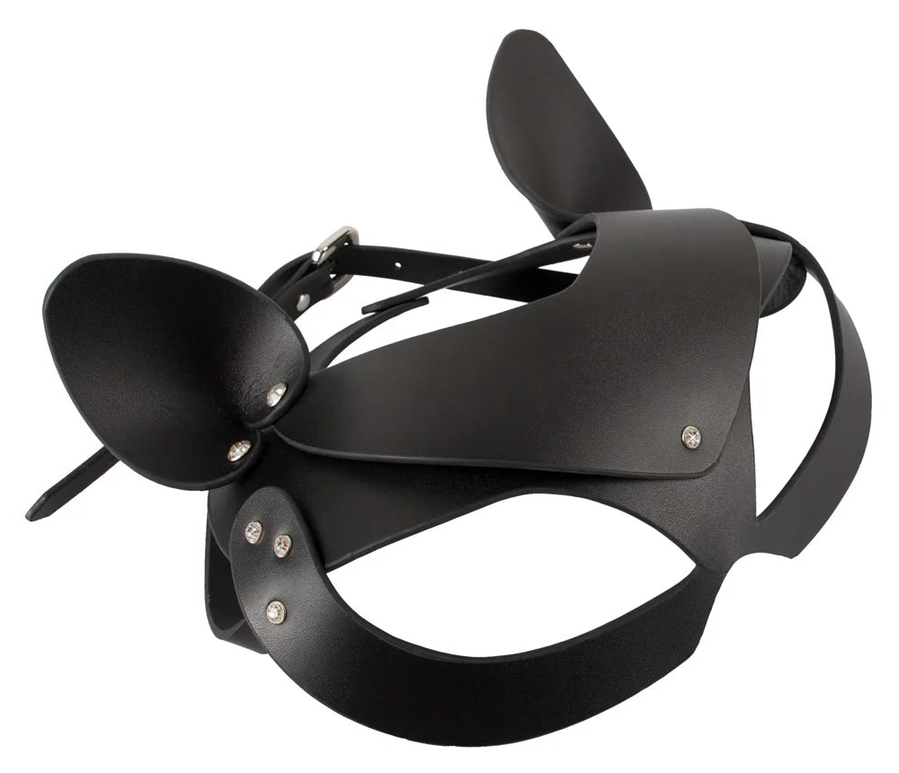Bad Kitty | Cat Mask Rhinestones, Black