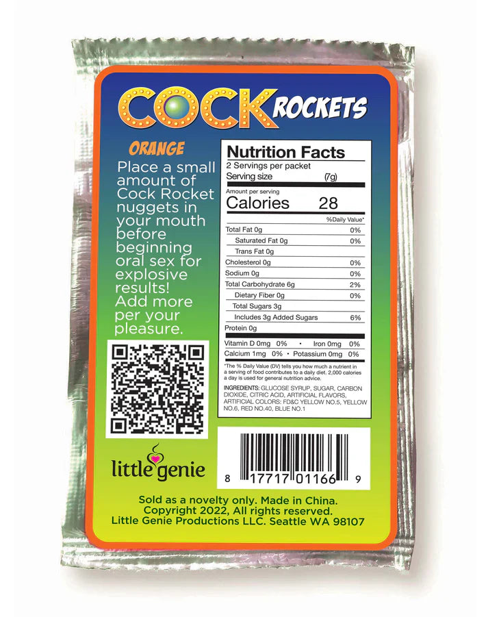Cock Rockets Oral Sex Candy