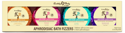 Earthly Body at Night Bath Fizzer Aphrodisiac Collection Set 4pc