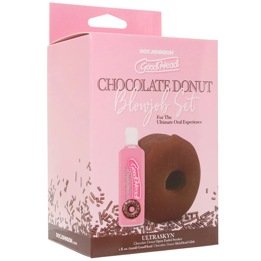 GoodHead Chocolate Donut Blowjob Set