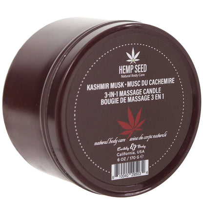 3-in-1 Massage Candle 6oz/170g in Kashmir Musk