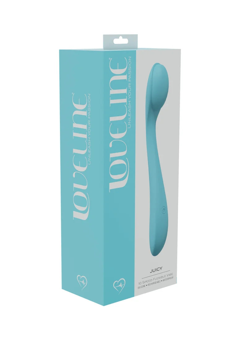 Juicy - 10 Speed Flexible Vibe - Sealed Silicone - Rechargeable - Submersible