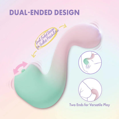 Melody Silicone Dual Vibrator With G-Spot (Play with Me)