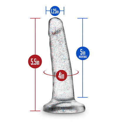 Naturally Yours 5.5 inch Glitter Dong